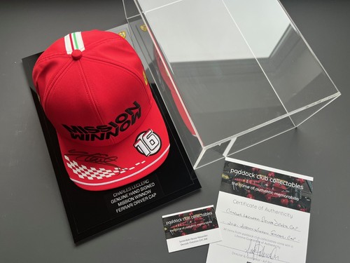Charles leclerc signed mission - signed,
