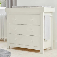 MAMAS & PAPAS 'Mia Sleigh' Dresser Changer - Used and in Decent Sturdy Condition