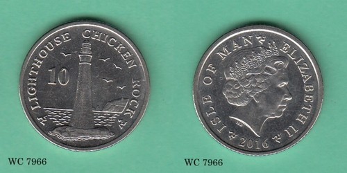 Isle man 10p ten pence - ten,