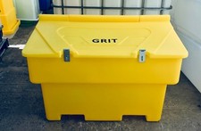 Salt Grit Bin Yellow 200 Litre