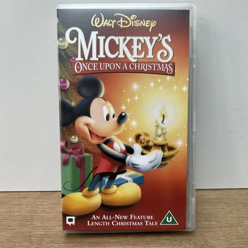 Disney vhs tapes mickeys - tapes, once