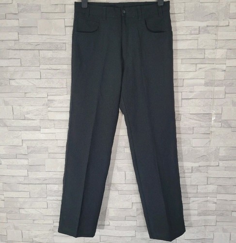 Mens vintage trousers black - trousers,