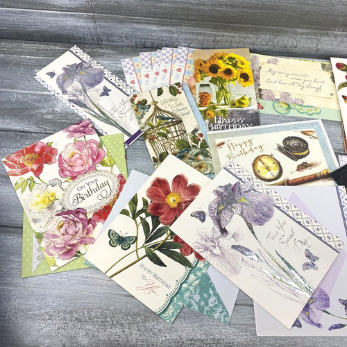 Greeting cards random floral - cards,