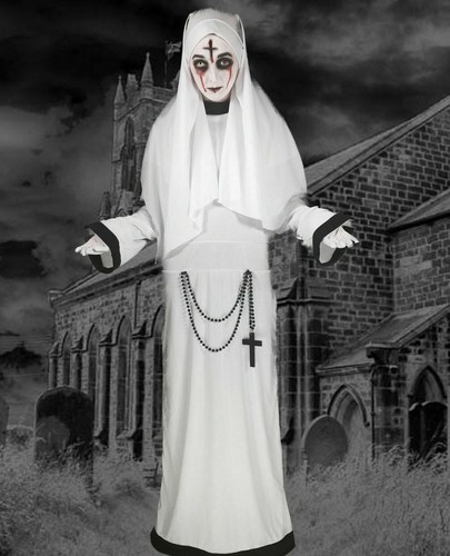 Lady nun costume sister habit - costume,
