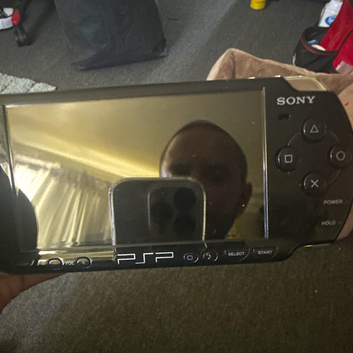 Sony psp 2001 black handheld - black,