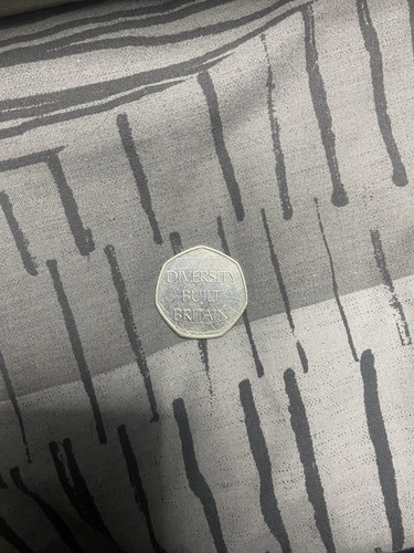Diversity built britain 50p - diversity,