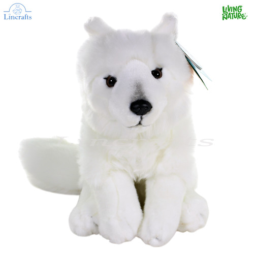 Arctic snow fox - fox, toy
