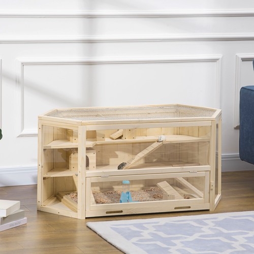 Tier wooden hamster - wooden,