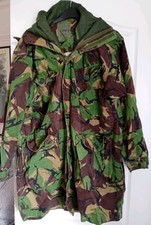 Vintage DPM  British Army Cold Weather long Parka unlined  180/112 L/XL