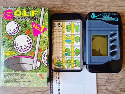 Golf champion master - master, lcd