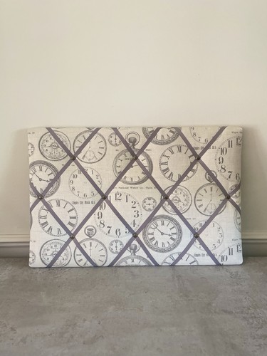 Upholstered memo board - board, notice