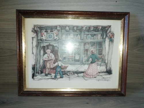 Anton pieck victorian clock - -,