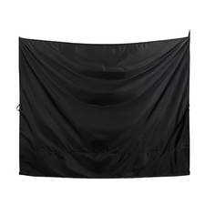 Black Rear Door Curtain for