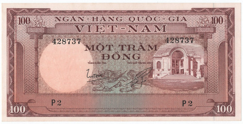 South vietnam 100 - vietnam, dong
