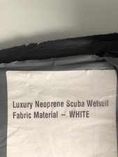 Luxury white neoprene wetsuit - luxury,