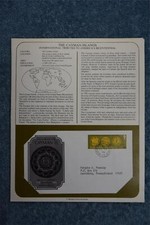 1975 Tributes to America's Bicentennial Souvenir Card - Cayman Islands