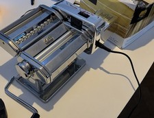 Marcato Atlas 150 Pasta Machine Maker + Attachment  Made in Italy Adjustable