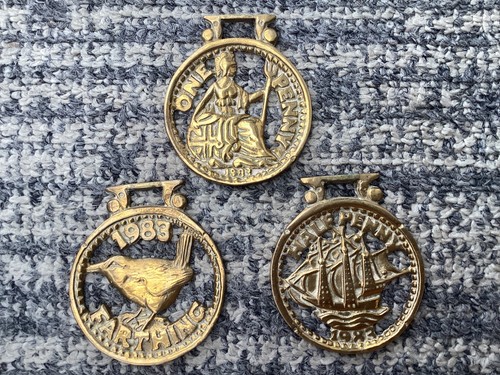 Horse brass coins half - horse,