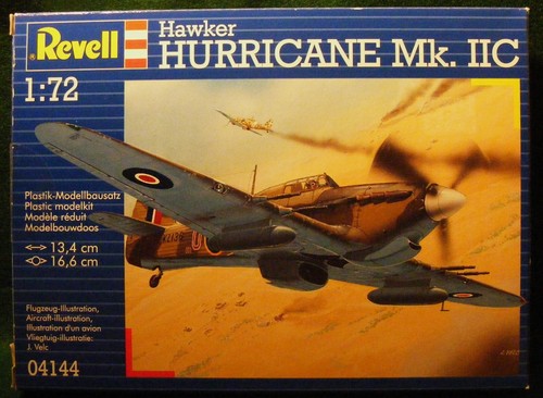 Revell hawker hurricane - 1/72,