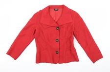 Womens UK Size 10 Hucke Red