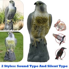 Decoy Hawk Garden Eagle Bird Pest Deterrant Cat Repeller Falcon Pond Scarer