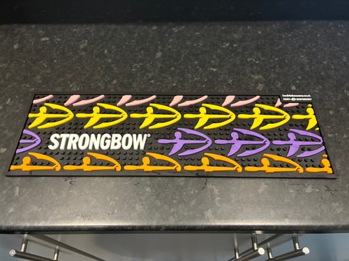 Strongbow cider rubber bar - strongbow,