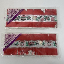Vintage Christmas Cake Frills x2 – New & Sealed Packs – Retro Festive Decoration