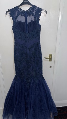 This dress navy - a, lace