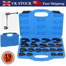 19pcs Metric Crowfoot Wrench