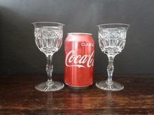 2x Antique Tudor Crystal TUD