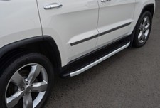 Aluminium Side Steps Bars Running Boards To Fit Jeep Grand Cherokee (2011+)