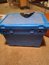 Shakespeare Blue Team Seat Box.. custom stickers.  Fast Dispatch