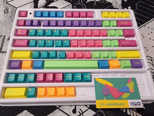 Gmk windbreaker keycaps base - windbreaker,