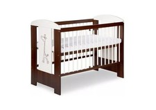 COT with  "GIRAFFE" design and NATURA Baby MATTRESS - Perfect Condition 