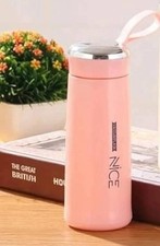 5 x 400ml Glass Water Bottle