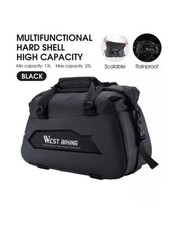 Bmw hard shell tail bag - hard, black