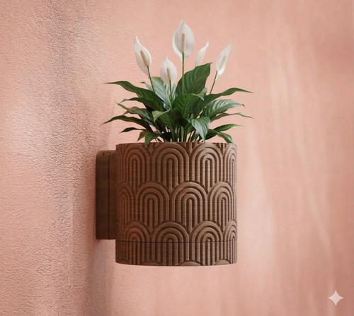 Wall mount plant pot - wall,