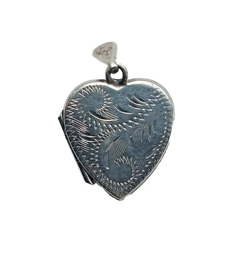Vintage 925 silver heart - 925,