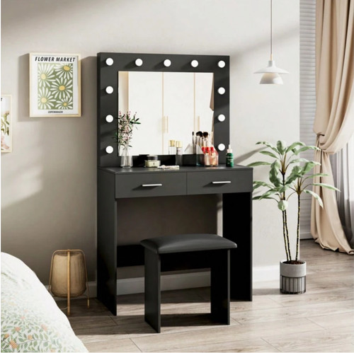 Led dressing table with - dressing,