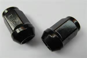 Black wheel nuts for - black,