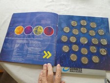 Vintage Makers of The Millennium Guinness World Records Ephemera 1999 + Coins