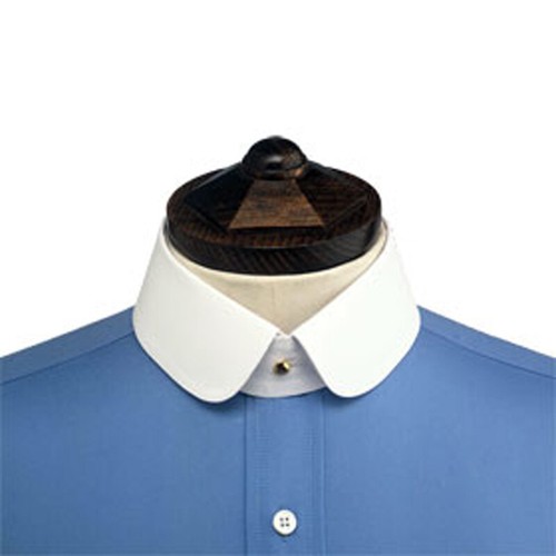 Double rounded starched stiff - double,