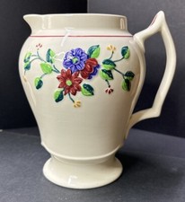 George Jones Ivory Crescent Bouquets Country House Jug Floral Design Ref#2
