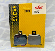 SBS RQ Carbon Tech Race Track Rear Brake Pads for Galespeed 2 Piston Caliper