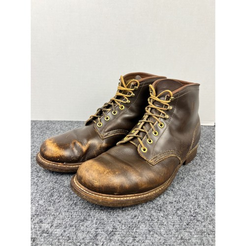 Vtg brown leather - vtg, work
