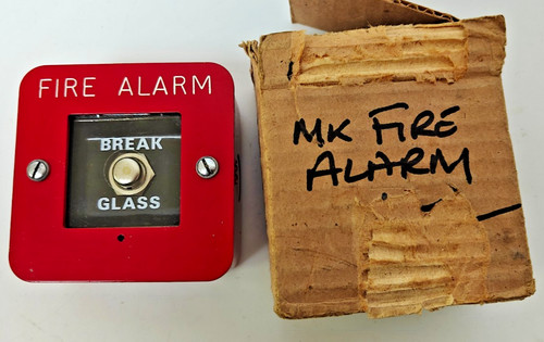 Vintage fire alarm break - vintage,