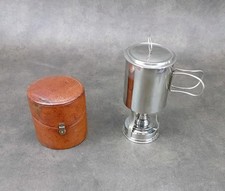 WW1 Officers Campaign Field Stove with Original Leather Case 
