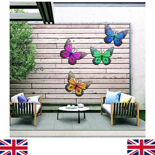 Large iron butterflies - large,