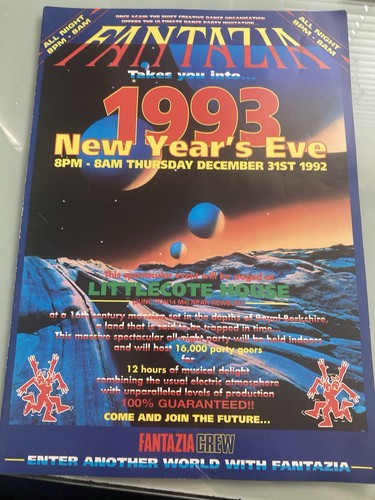 Fantazia 1993 rave - rave,