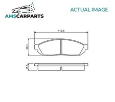 BRAKE PADS SET BRAKING PAD